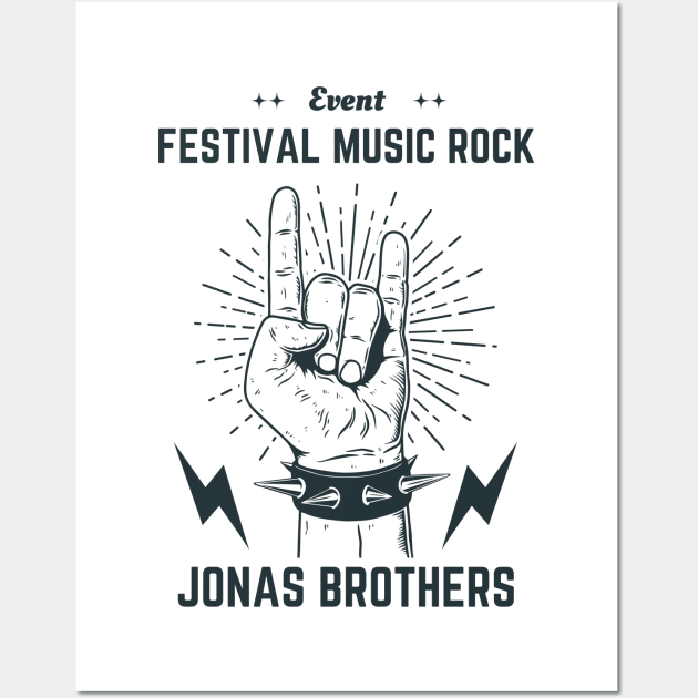 Jonas Brothers Wall Art by beha32